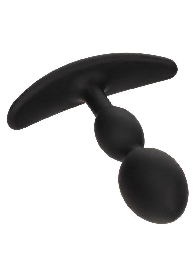 Load image into Gallery viewer, Boundless 2x Teardrop Silicone Anal Plug - Black
