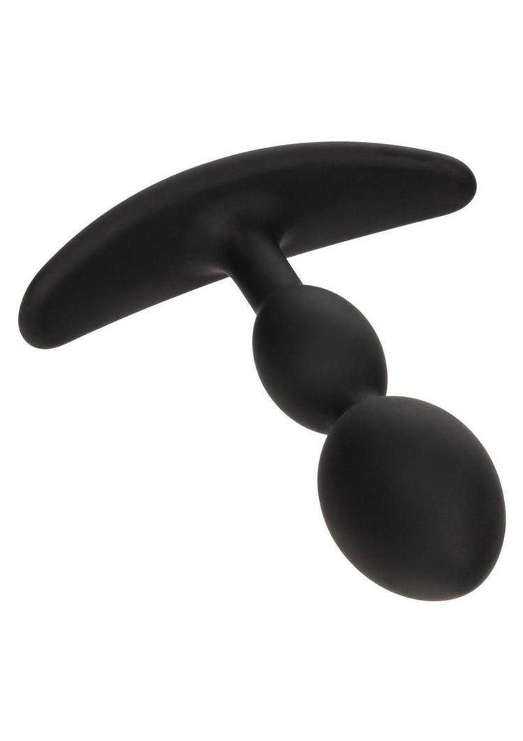 Boundless 2x Teardrop Silicone Anal Plug - Black