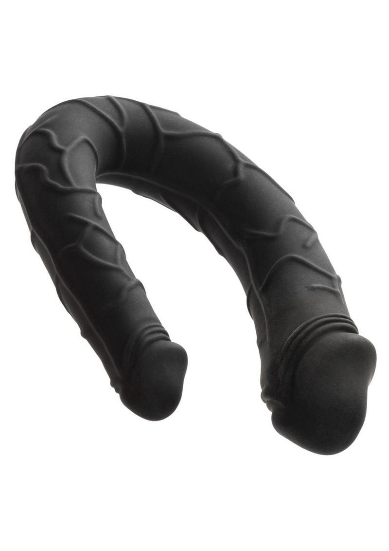 Load image into Gallery viewer, Boundless AC/DC Silicone Bendable Double Dong - Black
