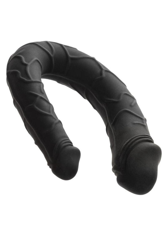 Boundless AC/DC Silicone Bendable Double Dong - Black