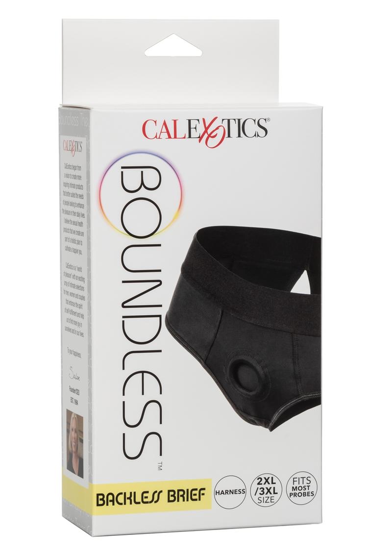 Load image into Gallery viewer, Boundless Backless Brief Harness - Black - 3XLarge/XXLarge
