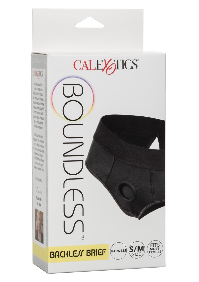 Load image into Gallery viewer, Boundless Backless Brief Harness - Black - Medium/Small
