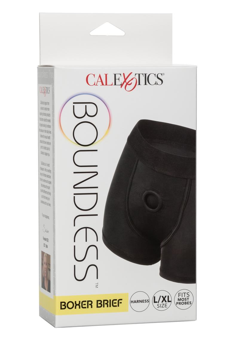 Load image into Gallery viewer, Boundless Boxer Brief Harness - Black - Large/XLarge
