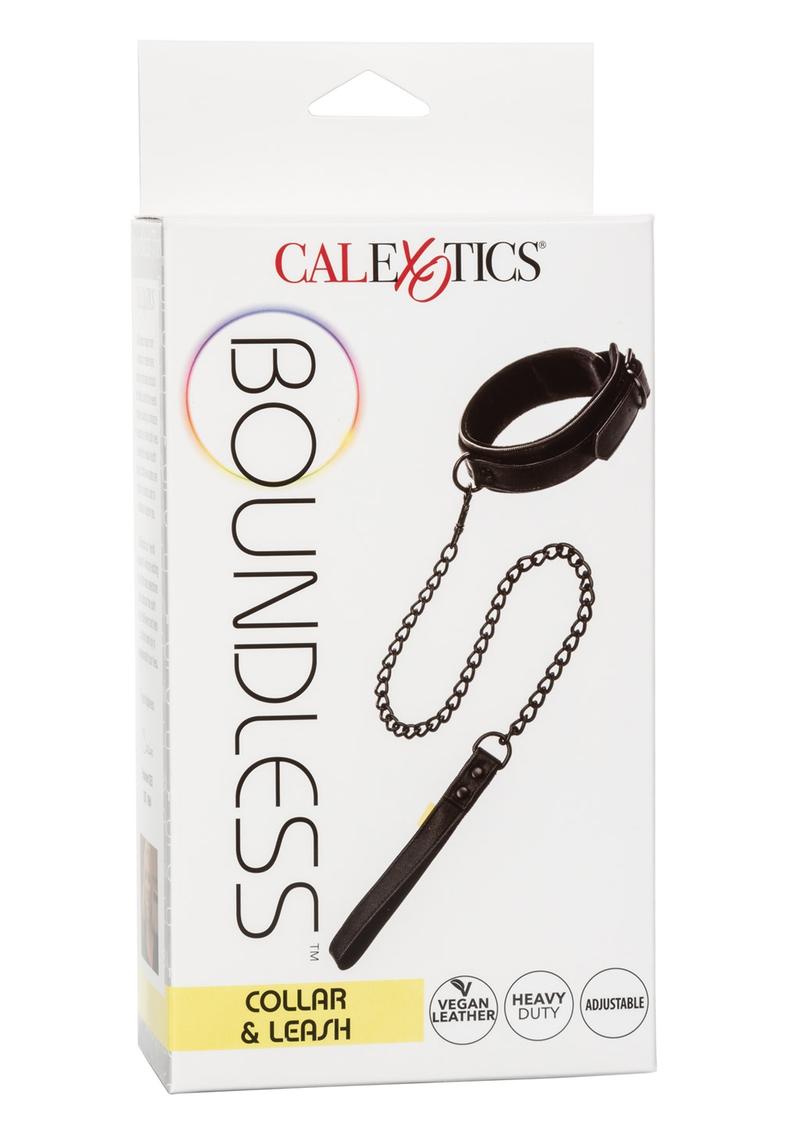 Load image into Gallery viewer, Boundless Collar and Leash - Black
