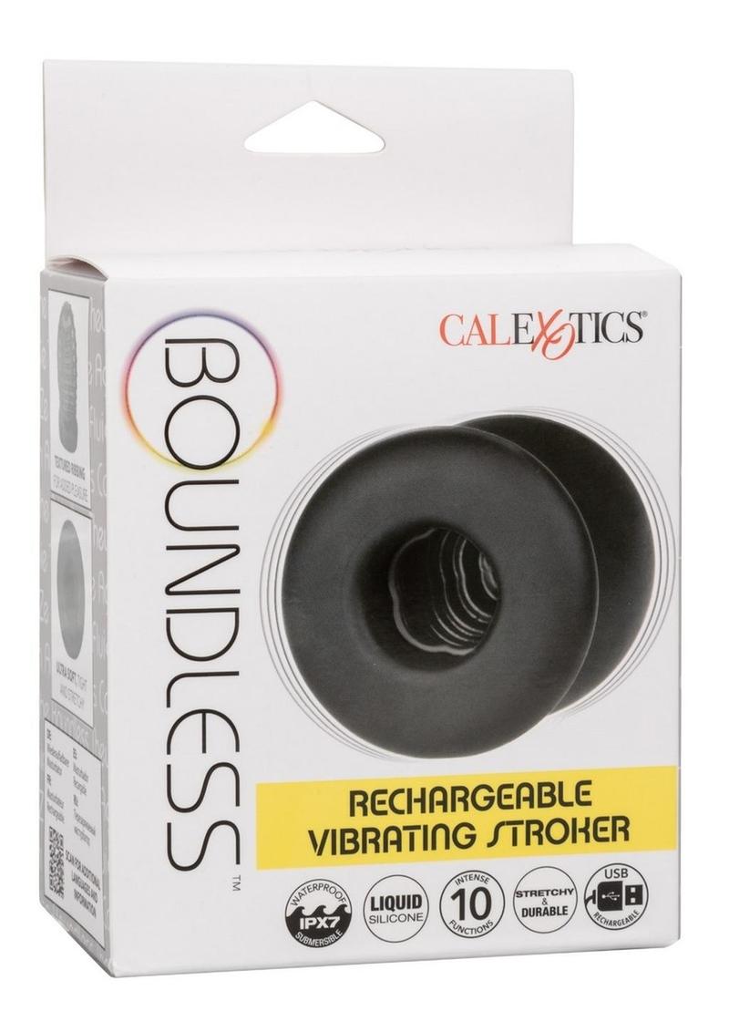 Load image into Gallery viewer, Boundless Rechargeable Vibrating Stroker - Black
