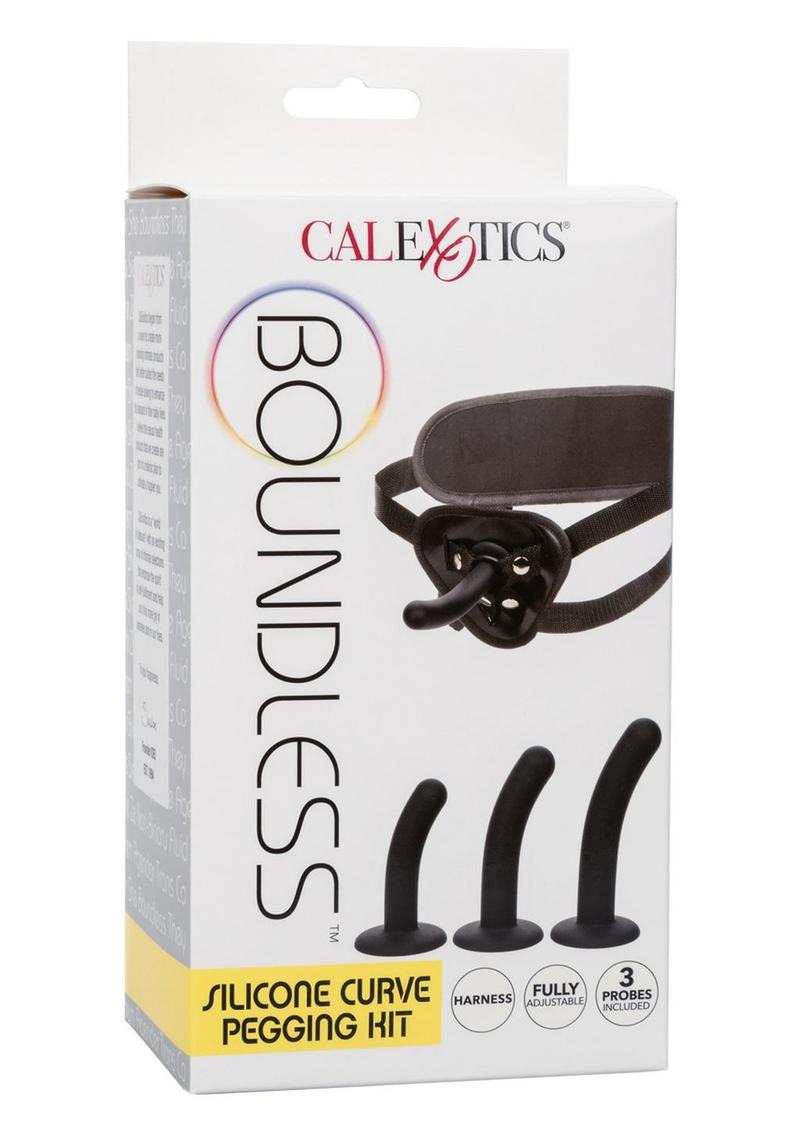 Load image into Gallery viewer, Boundless Silicone Curve Pegging Kit - Black
