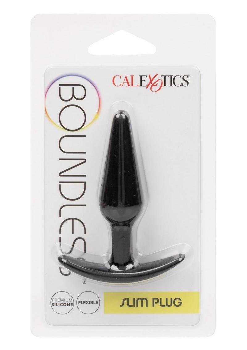 Load image into Gallery viewer, Boundless Slim Silicone Plug - Black
