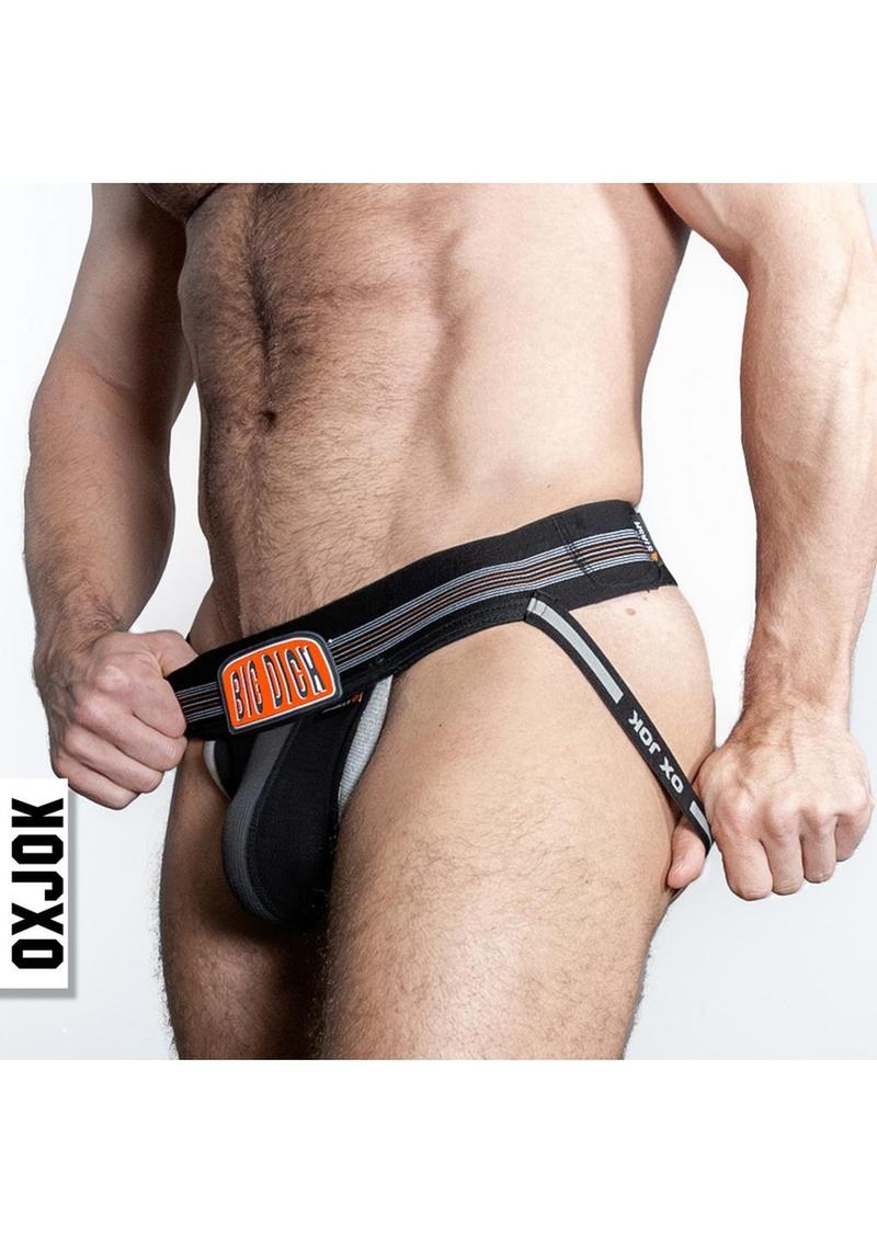 Load image into Gallery viewer, Bulgar Pumper Sack Slider Jock - Black Iron
