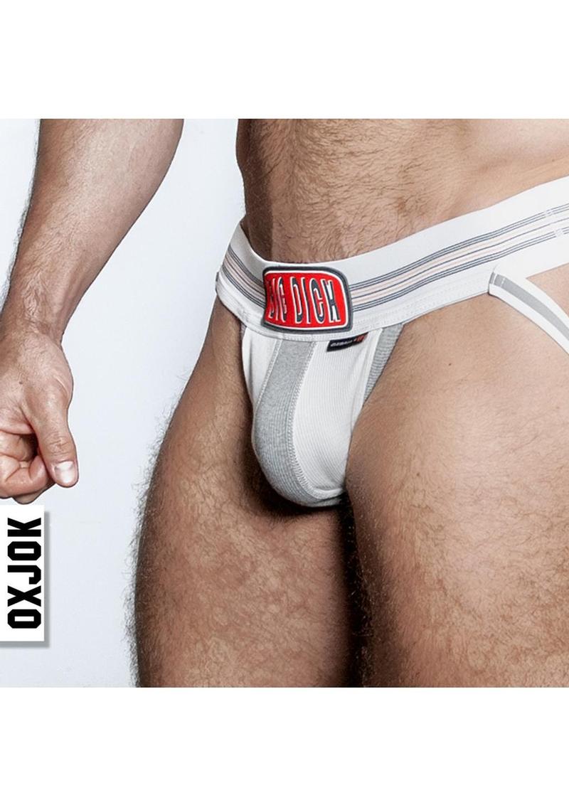 Load image into Gallery viewer, Bulgar Pumper Sack Slider Jock - White Snow
