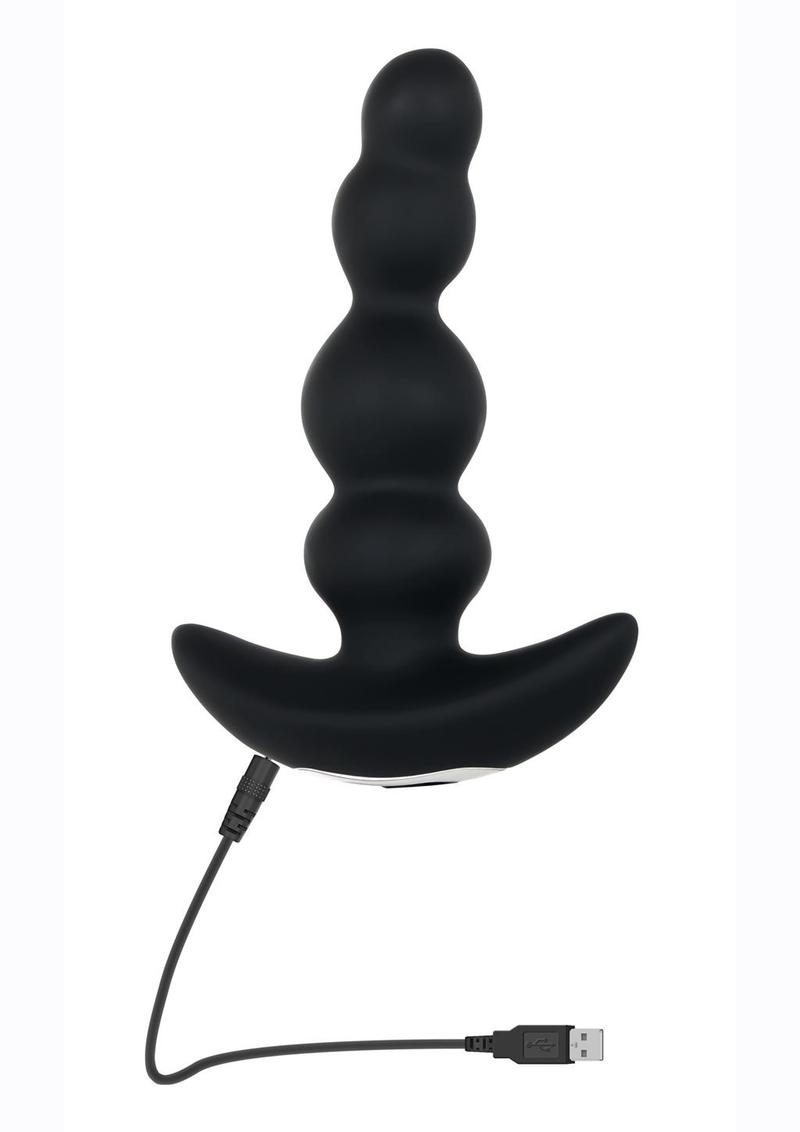 Load image into Gallery viewer, Bump N&#39; Groove Rechargeable Silicone Anal Plug with Remote Control
