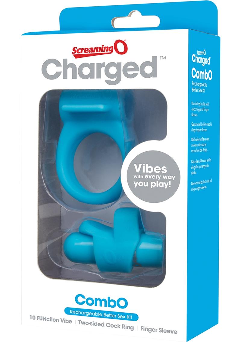 Load image into Gallery viewer, Charged Combo USB Rechargeable Silicone Kit #1 Waterproof - Blue
