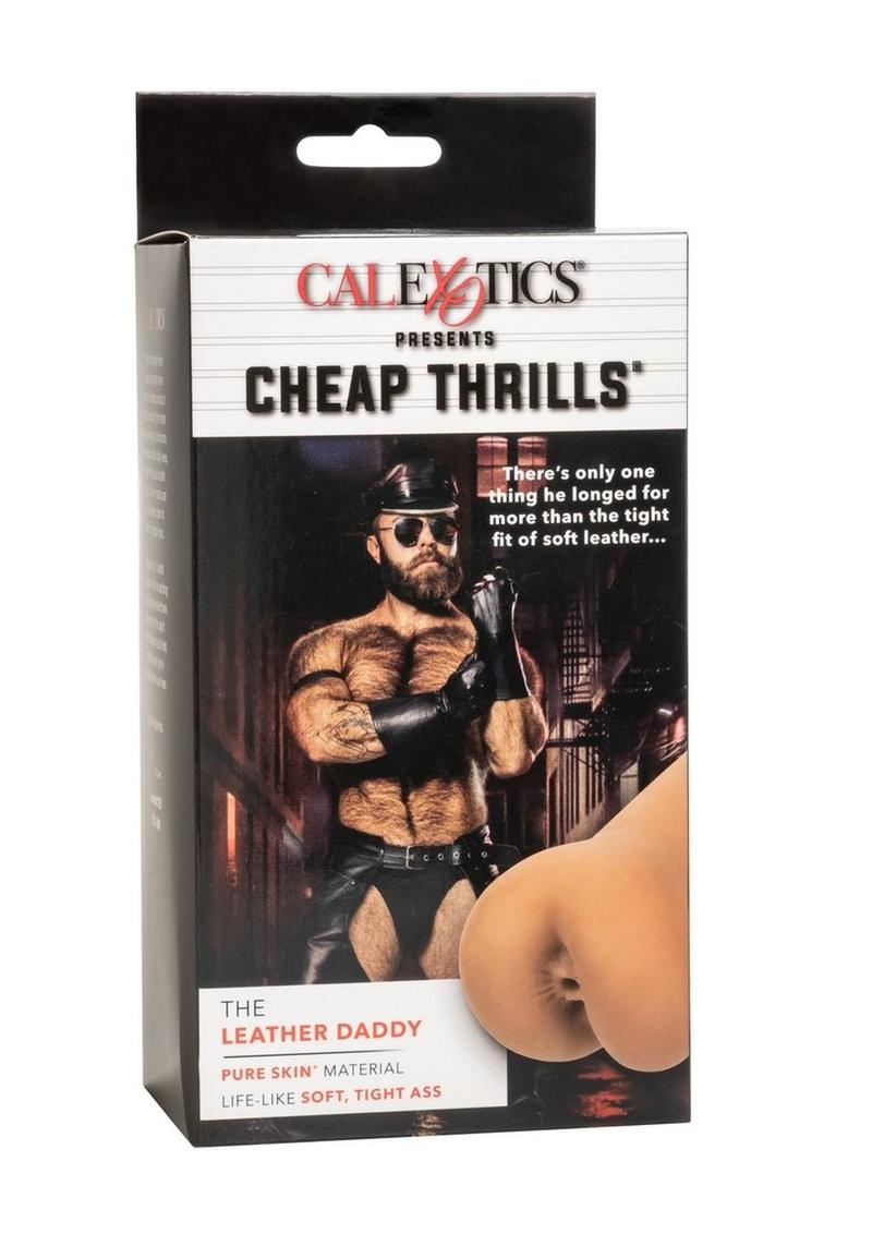 Load image into Gallery viewer, Cheap Thrills The Leather Daddy Stroker - Anal - Vanilla

