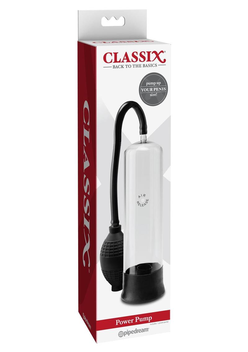 Load image into Gallery viewer, Classix Power Pump - Clear - 7.5in
