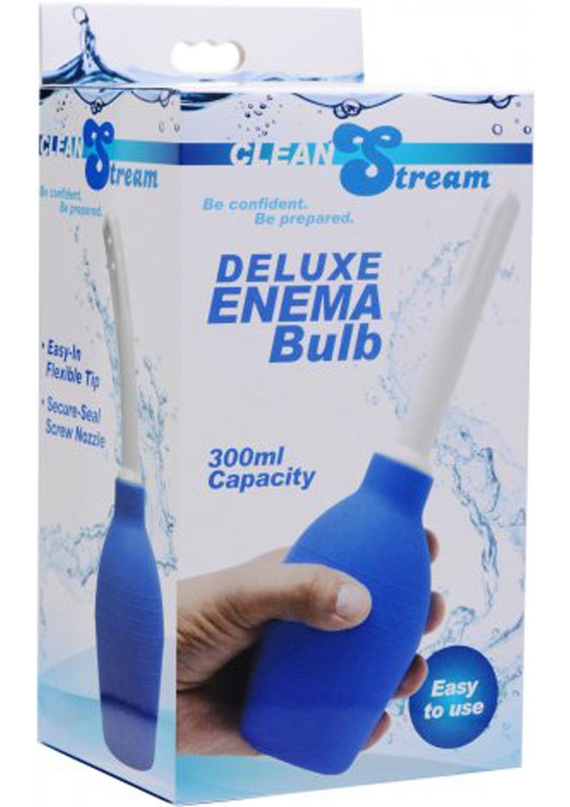 Load image into Gallery viewer, Cleanstream Deluxe Enema Bulb - Blue
