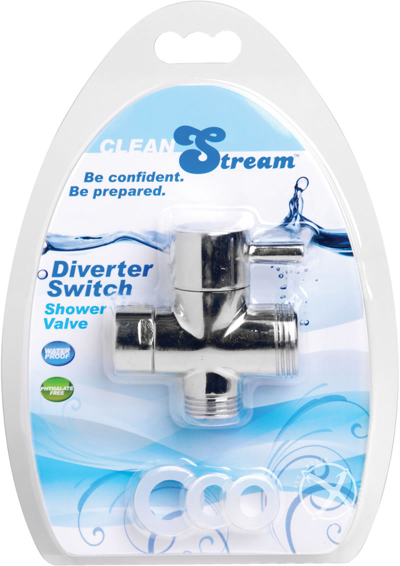 Load image into Gallery viewer, Cleanstream Diverter Switch Shower Valve - Metal/Silver
