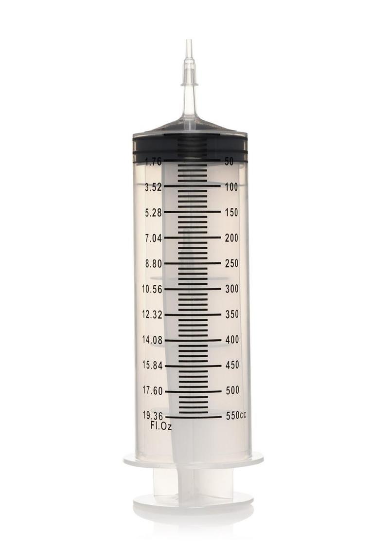 Load image into Gallery viewer, Cleanstream Enema Syringe with Tube - Clear - 550ml
