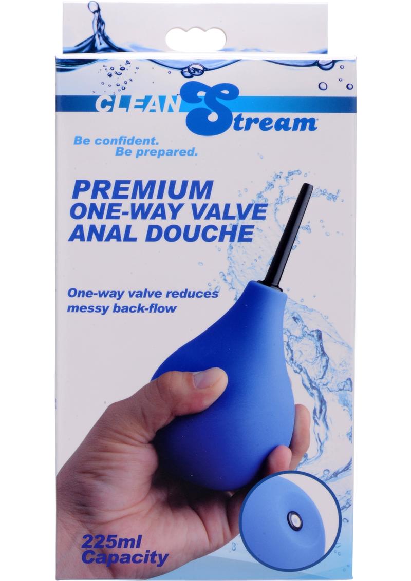 Load image into Gallery viewer, Cleanstream Premium One-Way Valve Anal Douche - Blue
