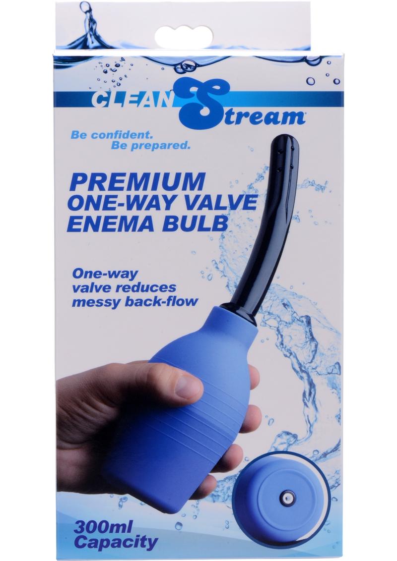 Load image into Gallery viewer, Cleanstream Premium One-Way Valve Enema Douche - Blue
