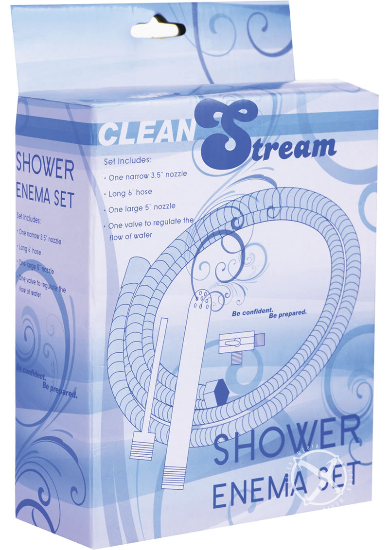 Load image into Gallery viewer, Cleanstream Shower Enema - Metal/Silver - Set
