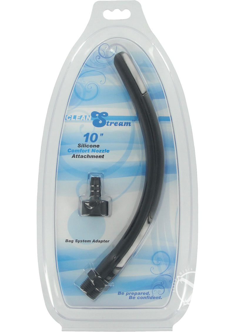 Load image into Gallery viewer, Cleanstream Silicone Comfort Nozzle Attachment - Black - 10in
