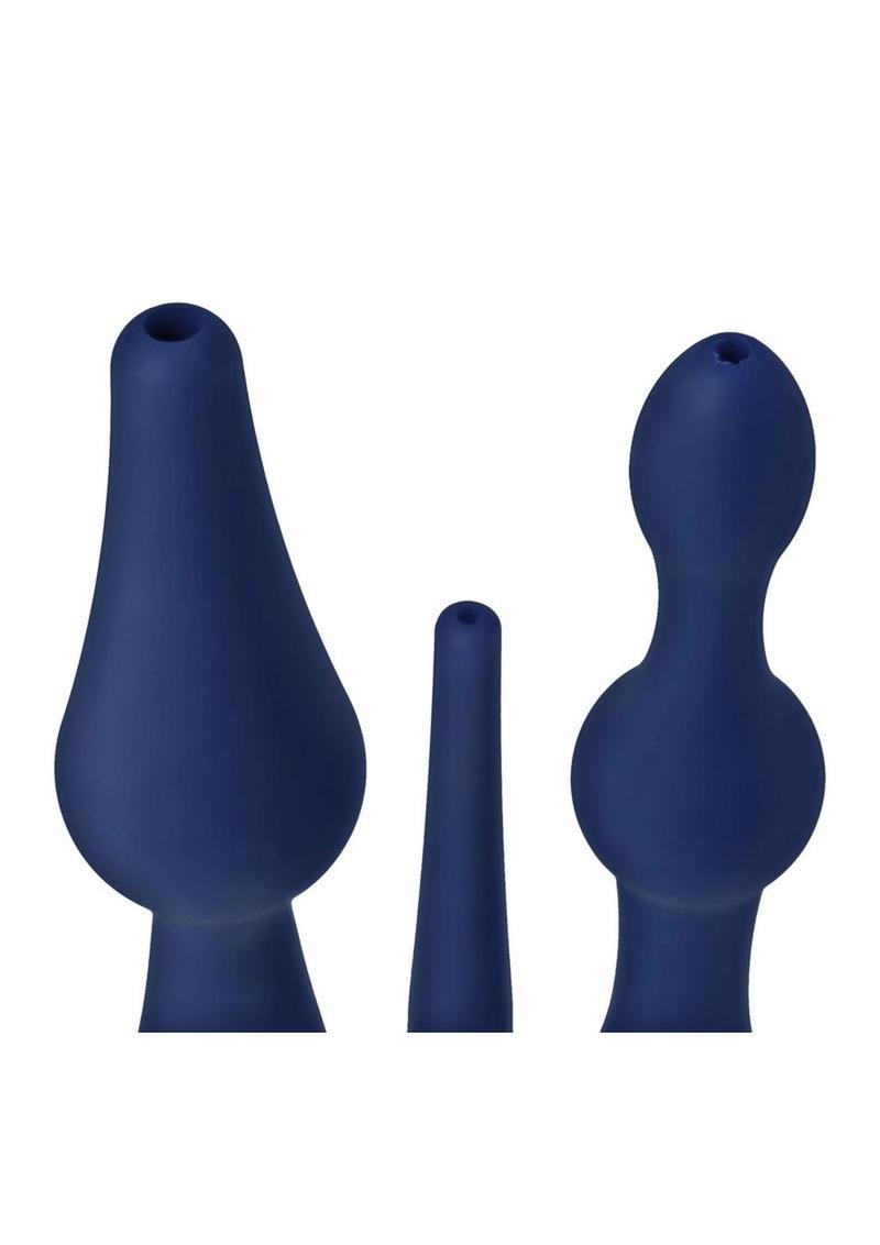 Load image into Gallery viewer, Cleanstream Universal 3 Piece Silicone Enema Attachment
