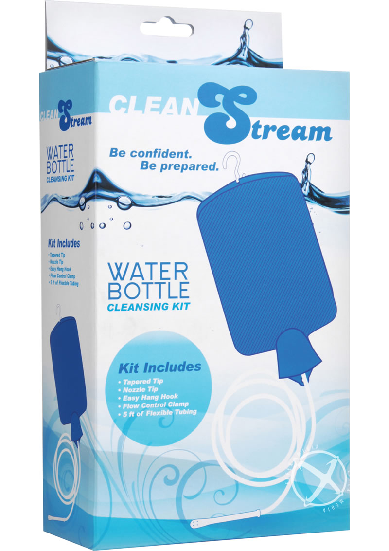 Load image into Gallery viewer, Cleanstream Water Bottle Cleansing Kit - Blue
