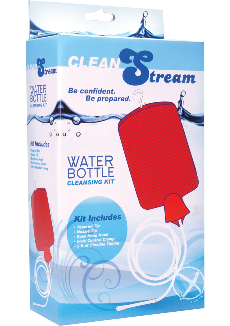 Load image into Gallery viewer, Cleanstream Water Bottle Cleansing Kit - Red
