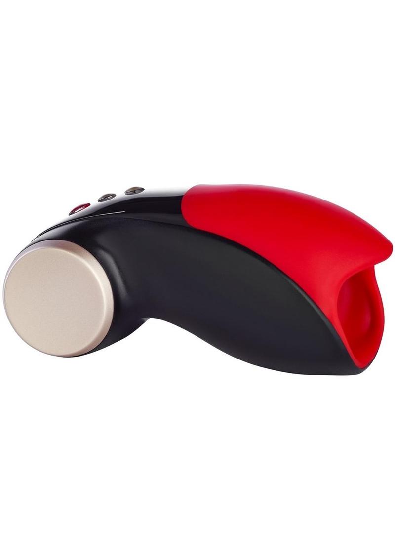 Load image into Gallery viewer, Cobra Libre II Silicone Penis Head Masturbator - Black/Red
