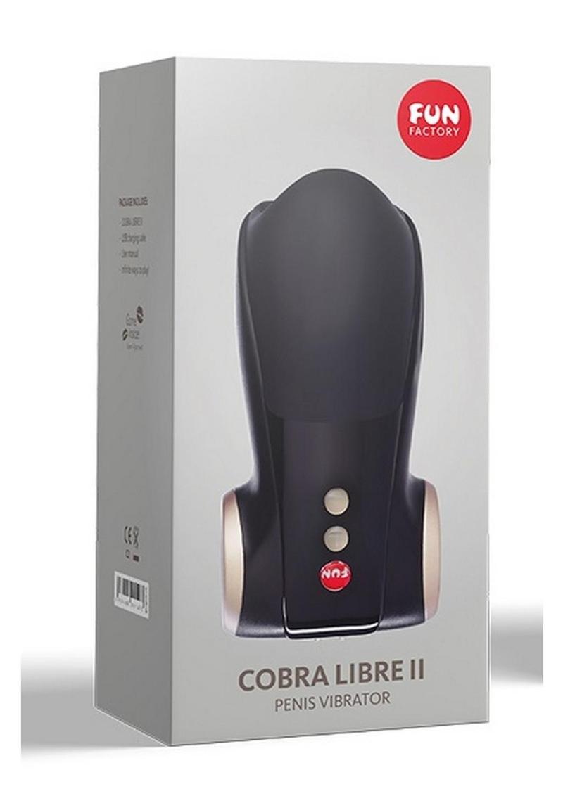 Load image into Gallery viewer, Cobra Libre II Silicone Penis Head Masturbator - Black
