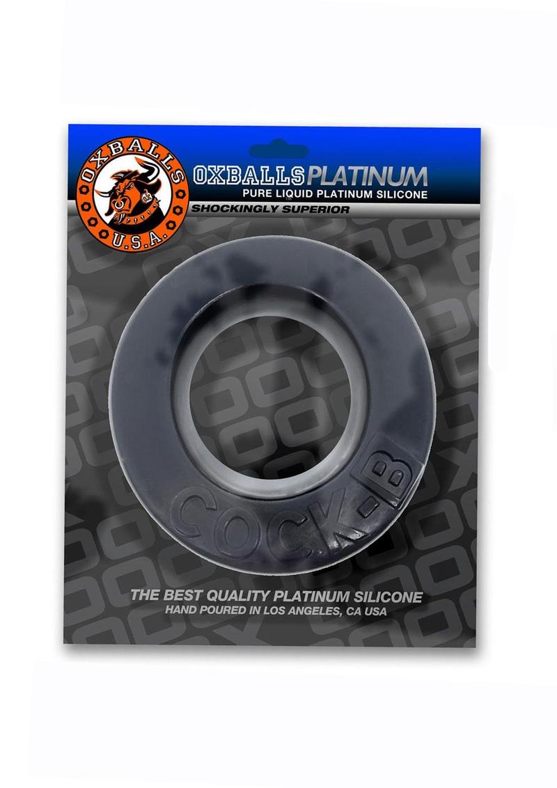 Load image into Gallery viewer, Cock-B Bulge Silicone Cock Ring - Black
