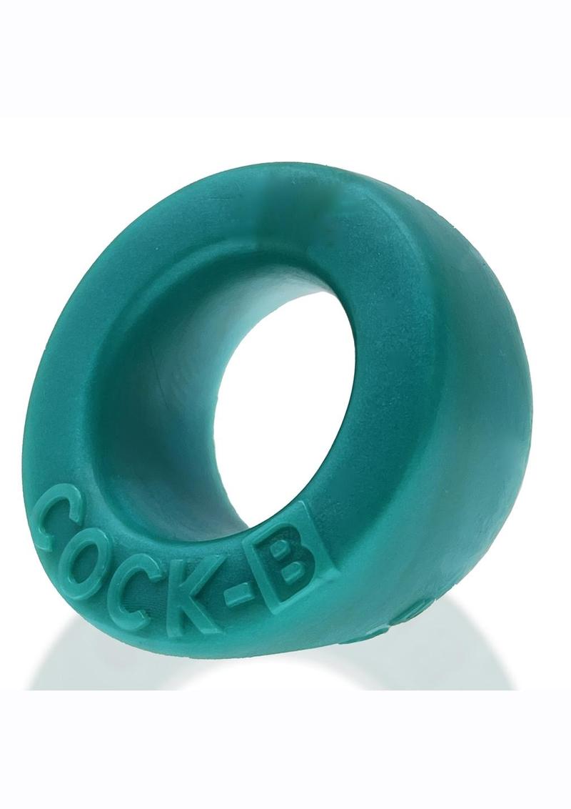 Load image into Gallery viewer, Cock-B Bulge Silicone Cock Ring - Blue/Peacock
