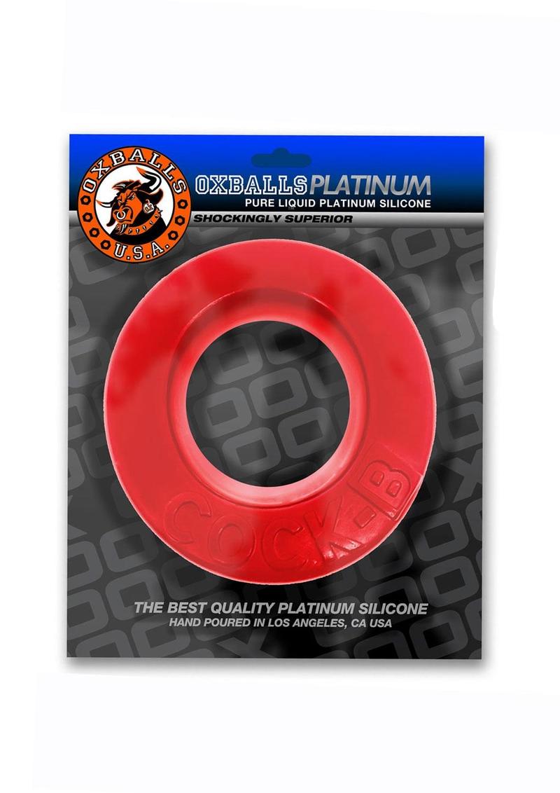 Load image into Gallery viewer, Cock-B Bulge Silicone Cock Ring - Red
