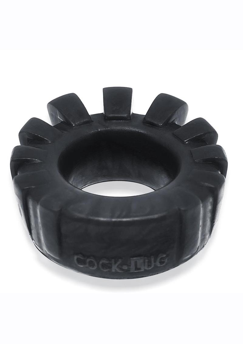 Load image into Gallery viewer, Cock Lug Lugged Cock Ring - Black
