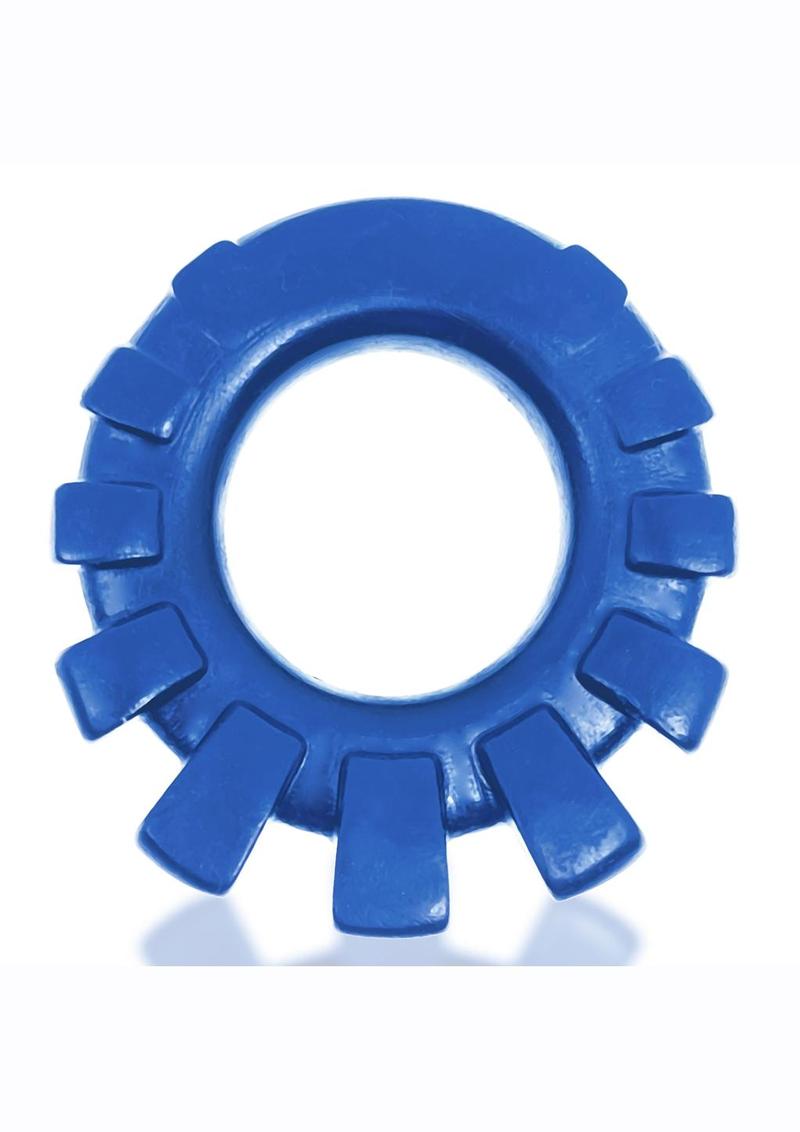 Load image into Gallery viewer, Cock-Lug Silicone Lugged Cock Ring - Marine
