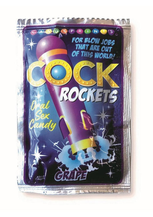 Cock Rockets Oral Sex Candy - Grape