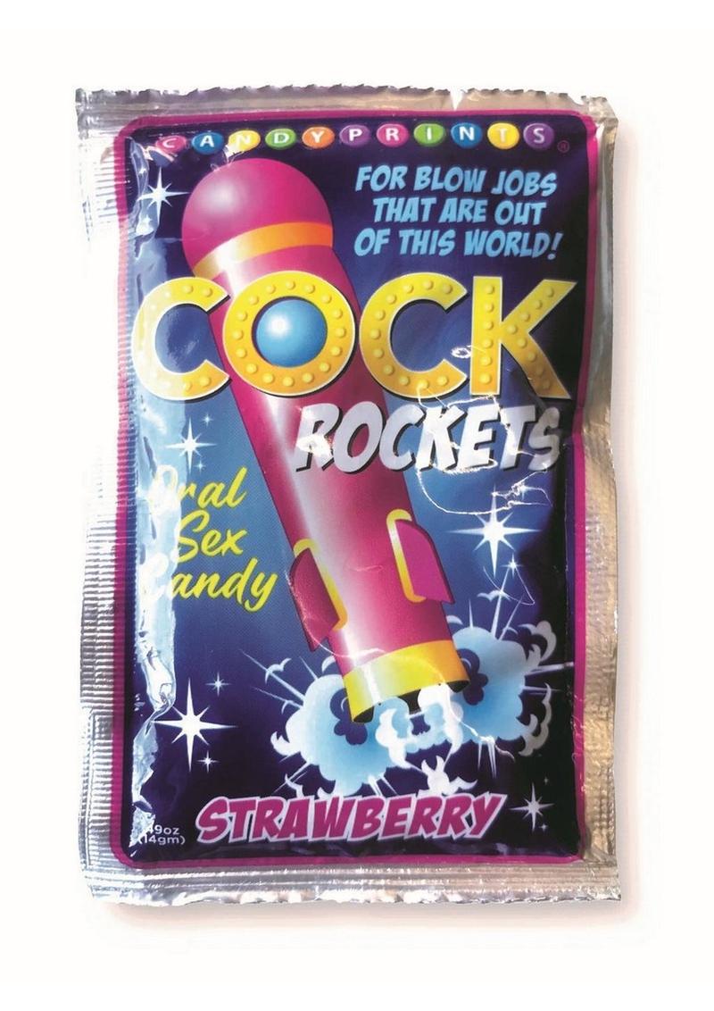 Load image into Gallery viewer, Cock Rockets Oral Sex Candy - Strawberry
