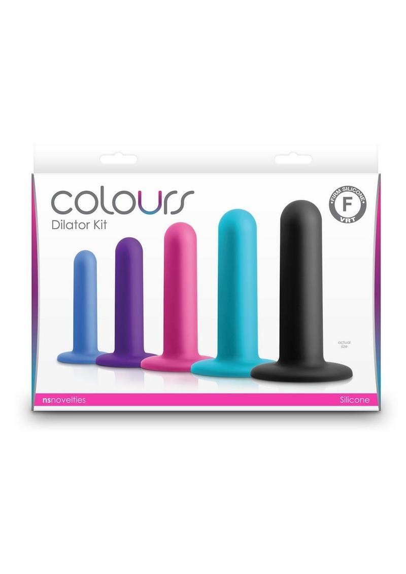 Load image into Gallery viewer, Colours Dilator Silicone Anal Kit - Multicolor
