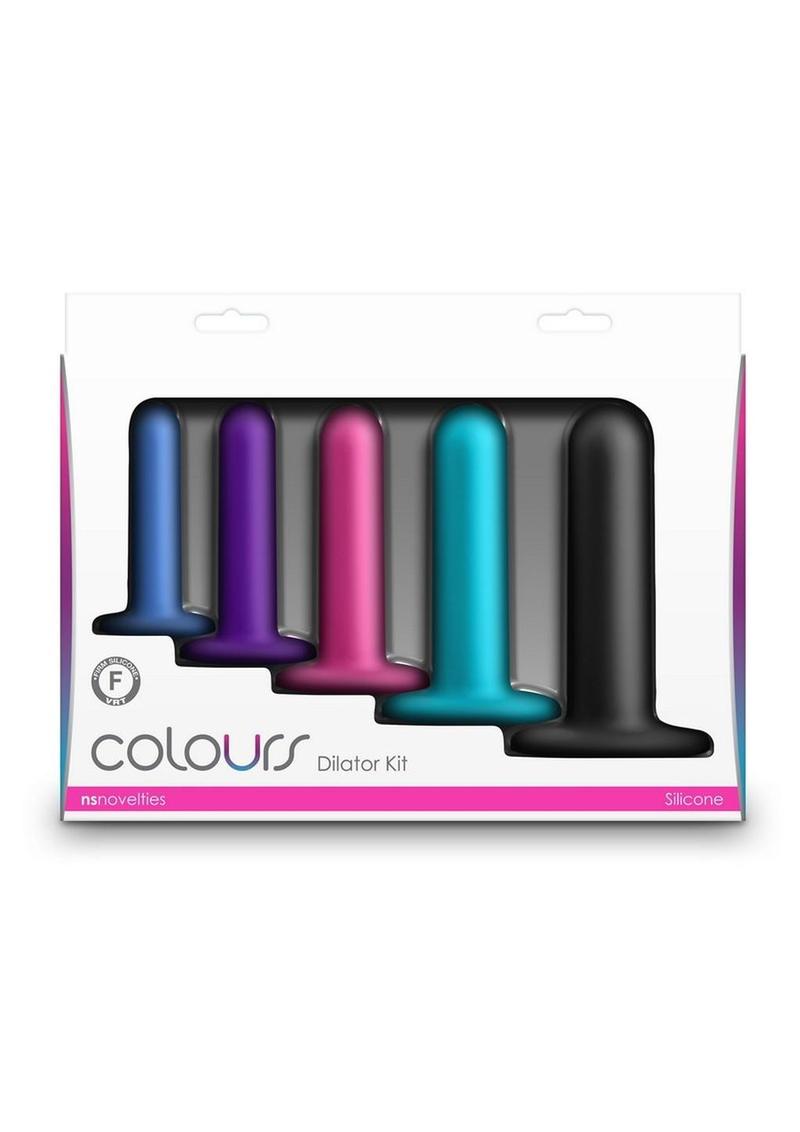 Load image into Gallery viewer, Colours Dilator Silicone Anal Kit
