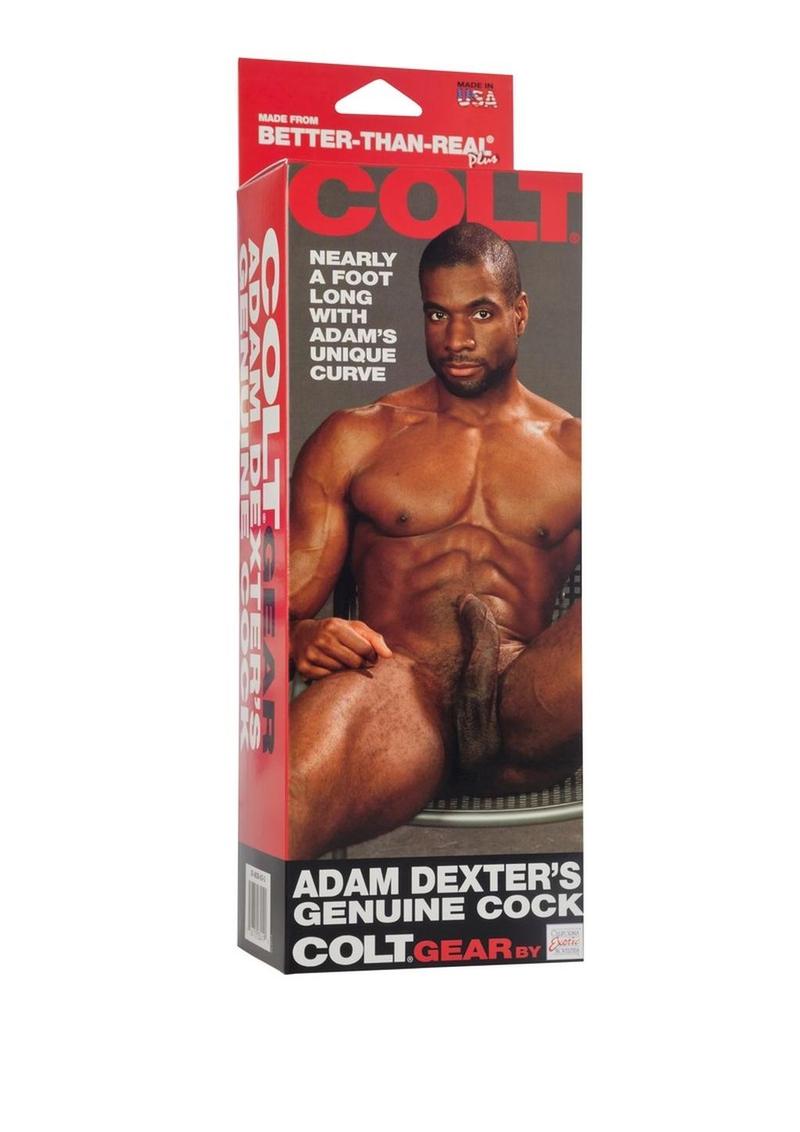 Load image into Gallery viewer, Colt Adam Dexters Genuine Cock Dildo - Chocolate
