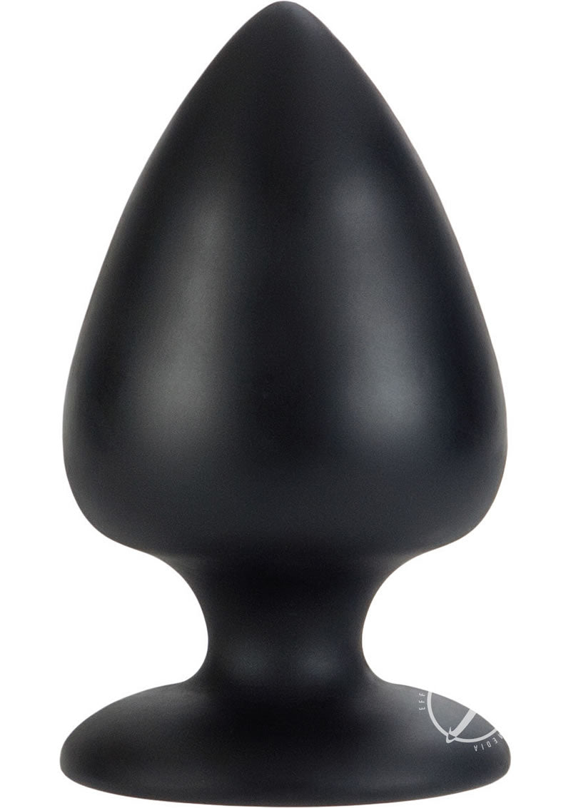 Load image into Gallery viewer, Colt Big Boy Silicone Butt Plug - Black - Large
