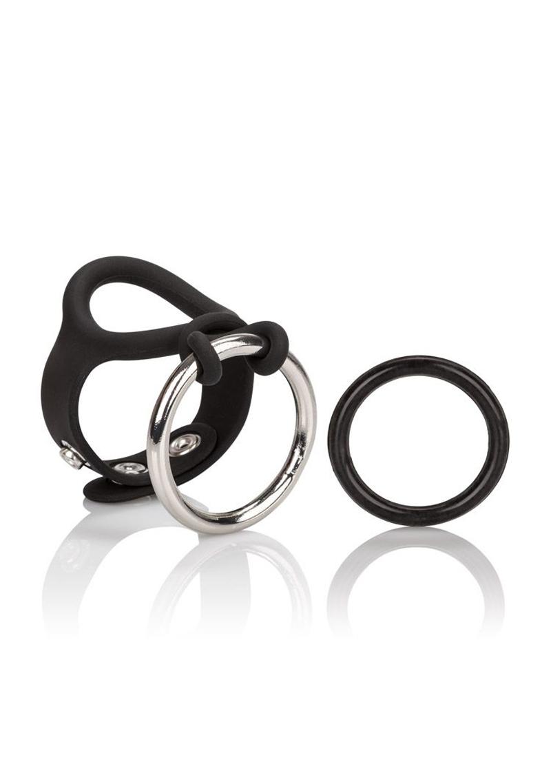 Load image into Gallery viewer, Colt Enhancer Set Cock Ring - Black
