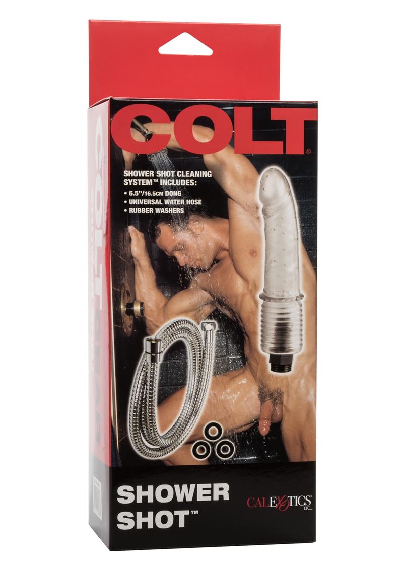 Load image into Gallery viewer, Colt Shower Shot Douche - Clear/Silver
