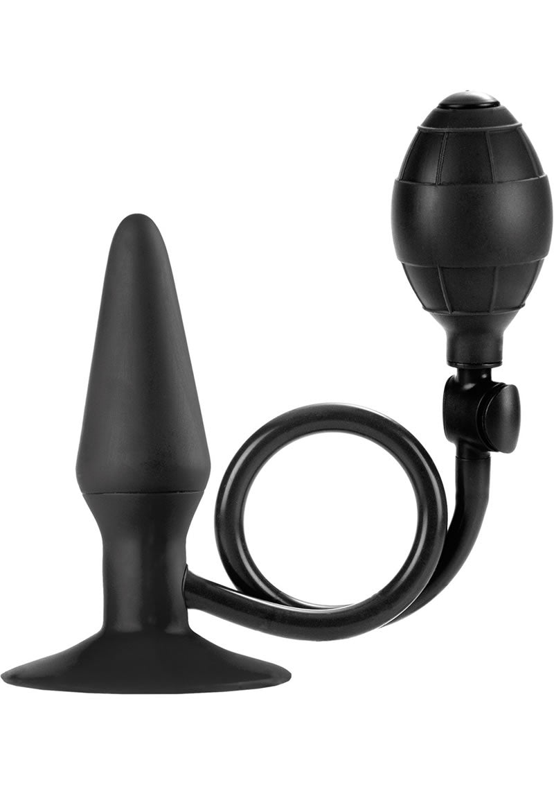 Load image into Gallery viewer, Colt Silicone Medium Pumper Plug Butt Plug - Black
