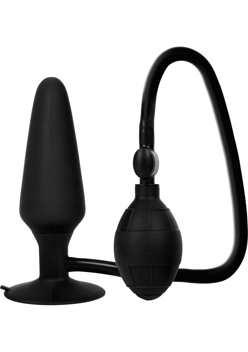 Load image into Gallery viewer, Colt Silicone XXL Pumper Plug Butt Plug - Black
