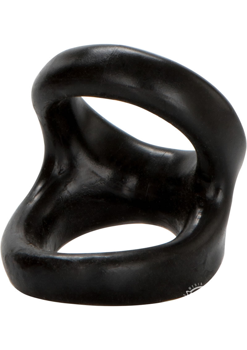 Load image into Gallery viewer, Colt Snug Tugger Cock Ring - Black
