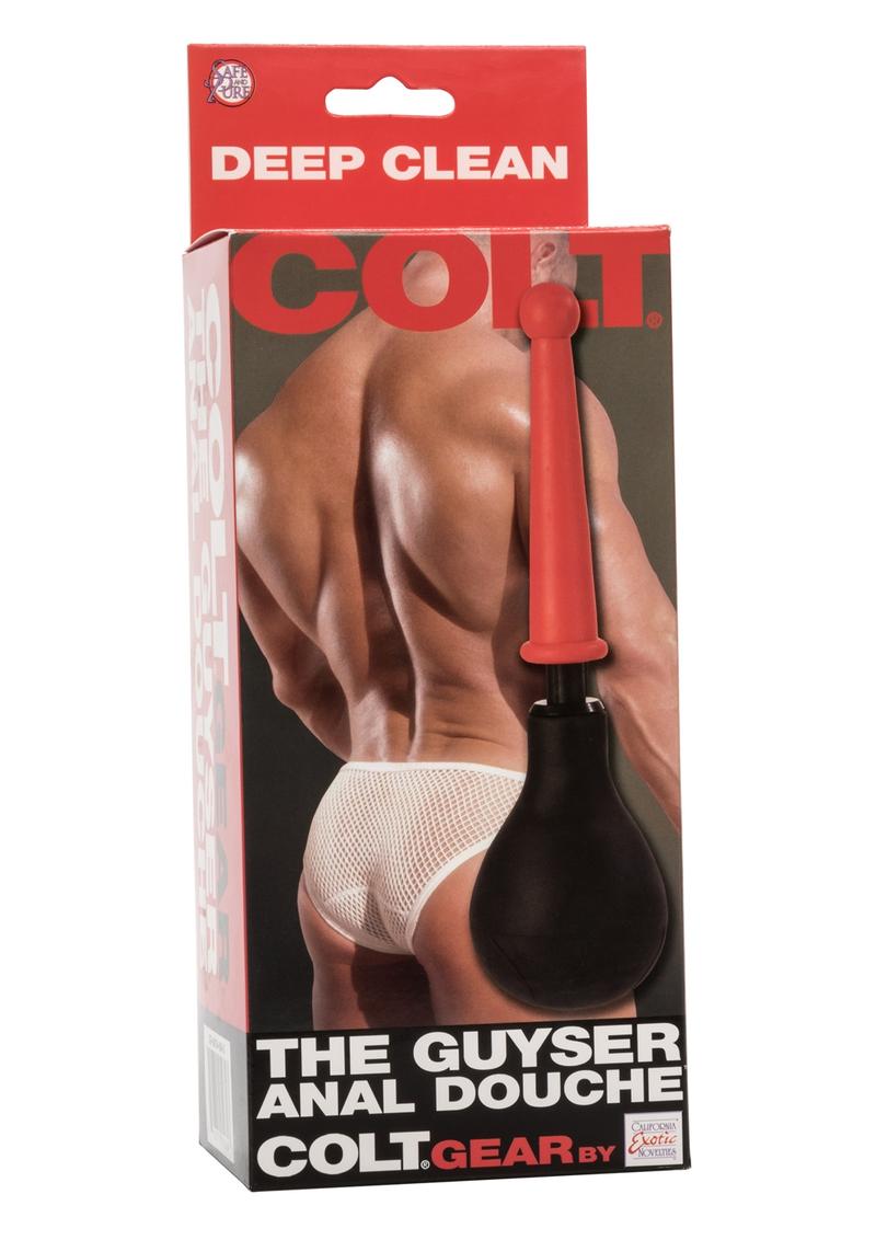 Load image into Gallery viewer, Colt The Guyser Anal Douche - Black/Red
