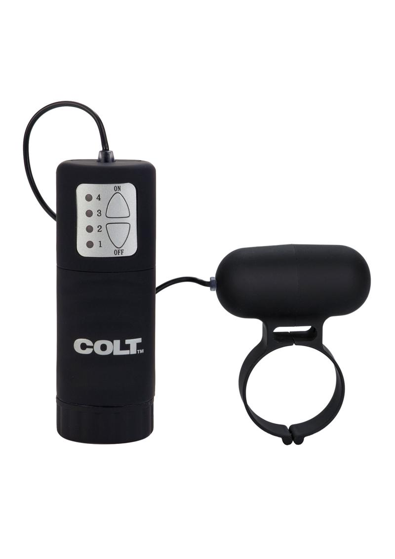 Load image into Gallery viewer, Colt Waterproof Power Vibrating Cock Ring - Black
