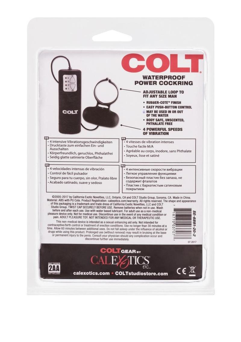 Load image into Gallery viewer, Colt Waterproof Power Vibrating Cock Ring
