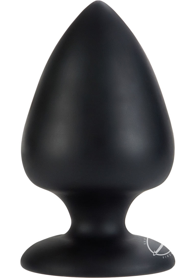 Load image into Gallery viewer, Colt XL Big Boy Silicone Butt Plug - Black - XLarge
