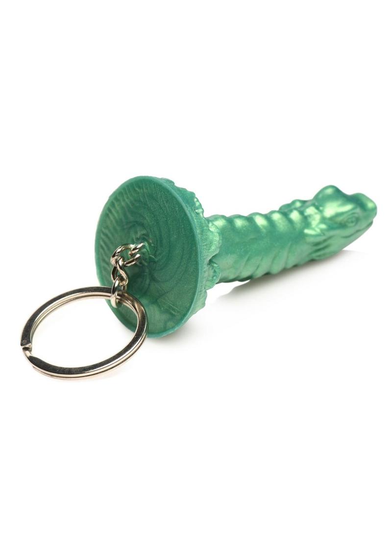 Load image into Gallery viewer, Creature Cocks Cockness Monster Keychain
